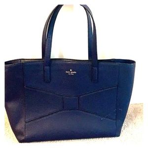 Navy Kate Spade tote